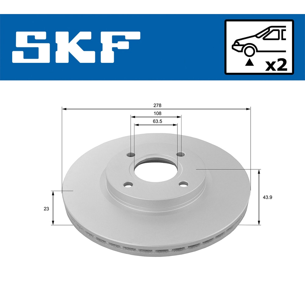 SKF Automotive | Precise parts available globally-VKBD80134V2