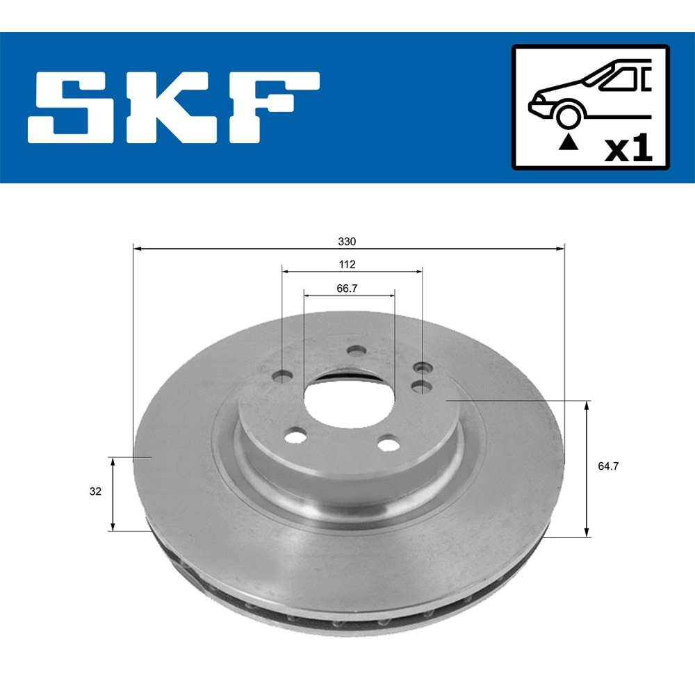 SKF Automotive | Precise parts available globally-VKBD80205V1