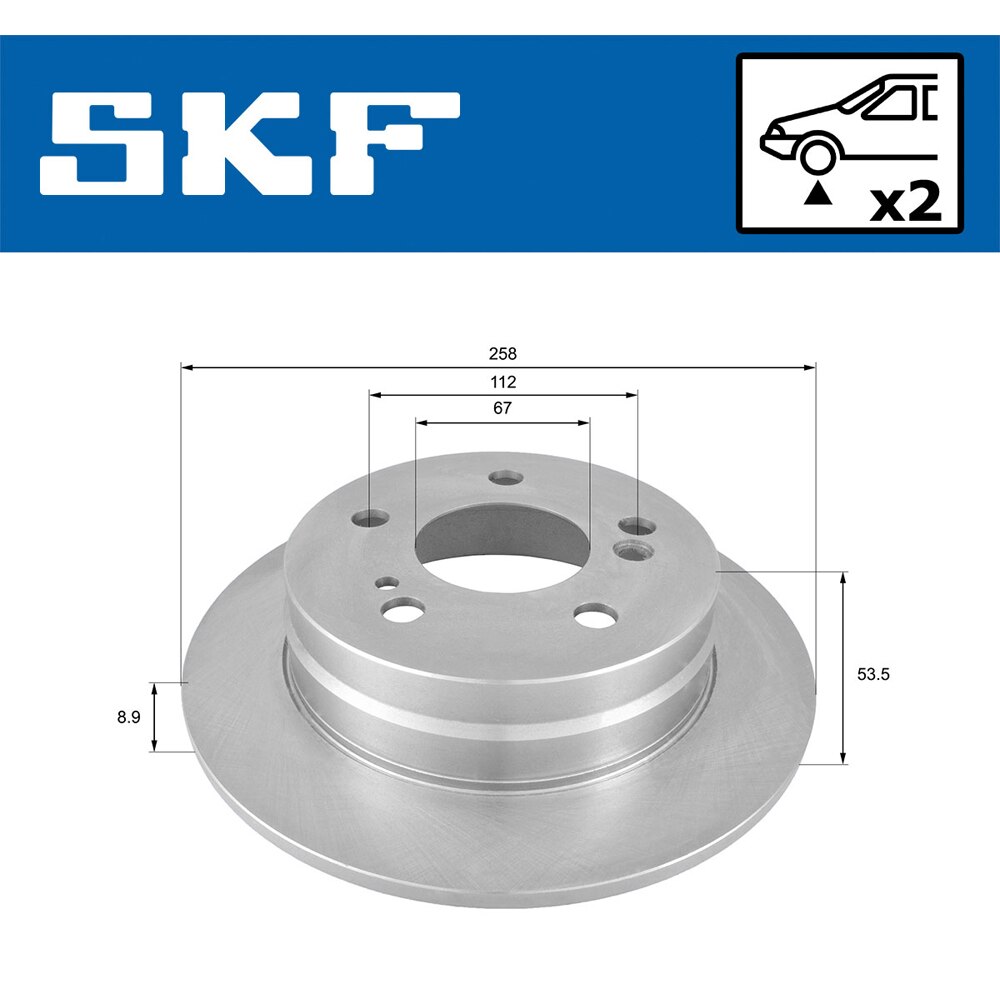 SKF Automotive | Precise parts available globally-VKBD80230S2