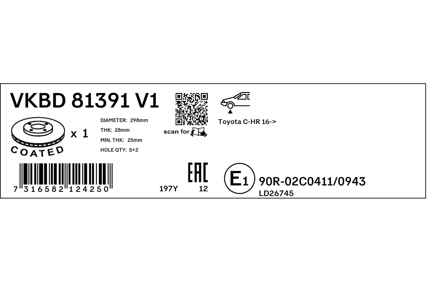 SKF Automotive | Precise parts available globally-VKBD81391V1
