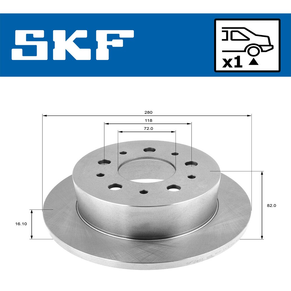 SKF 자동차 | 전 세계에서 정밀 부품 제공-VKBD90131S1