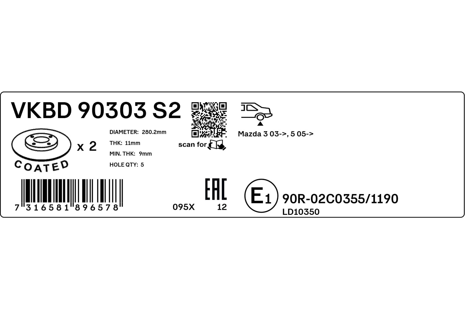 SKF Automotive | Precise parts available globally-VKBD90303S2