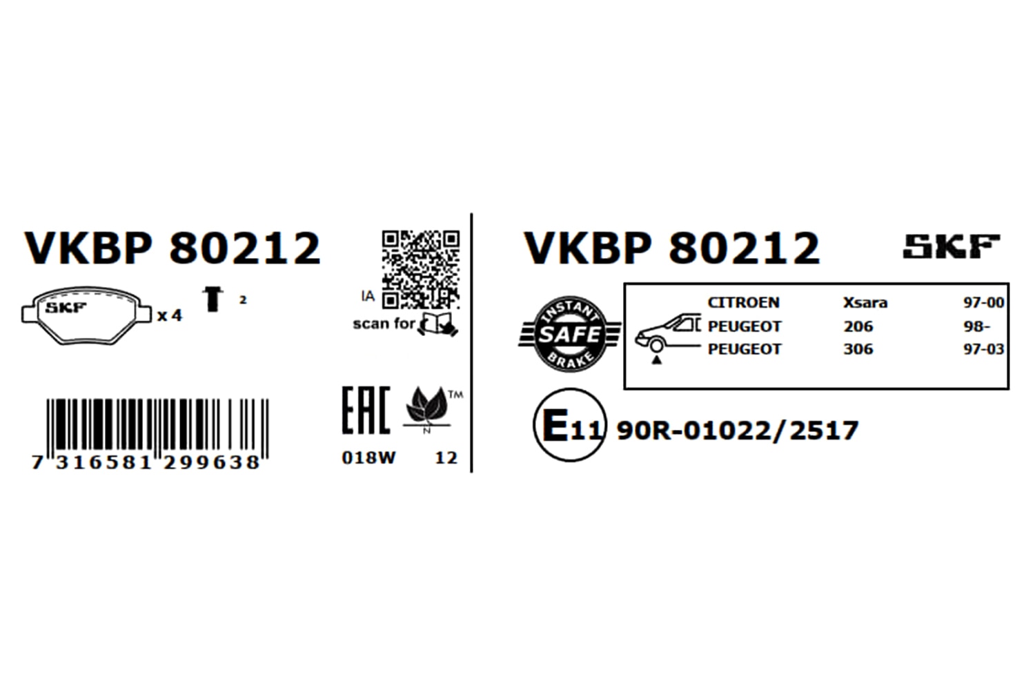 SKF Automotive | Precise parts available globally-VKBP80212
