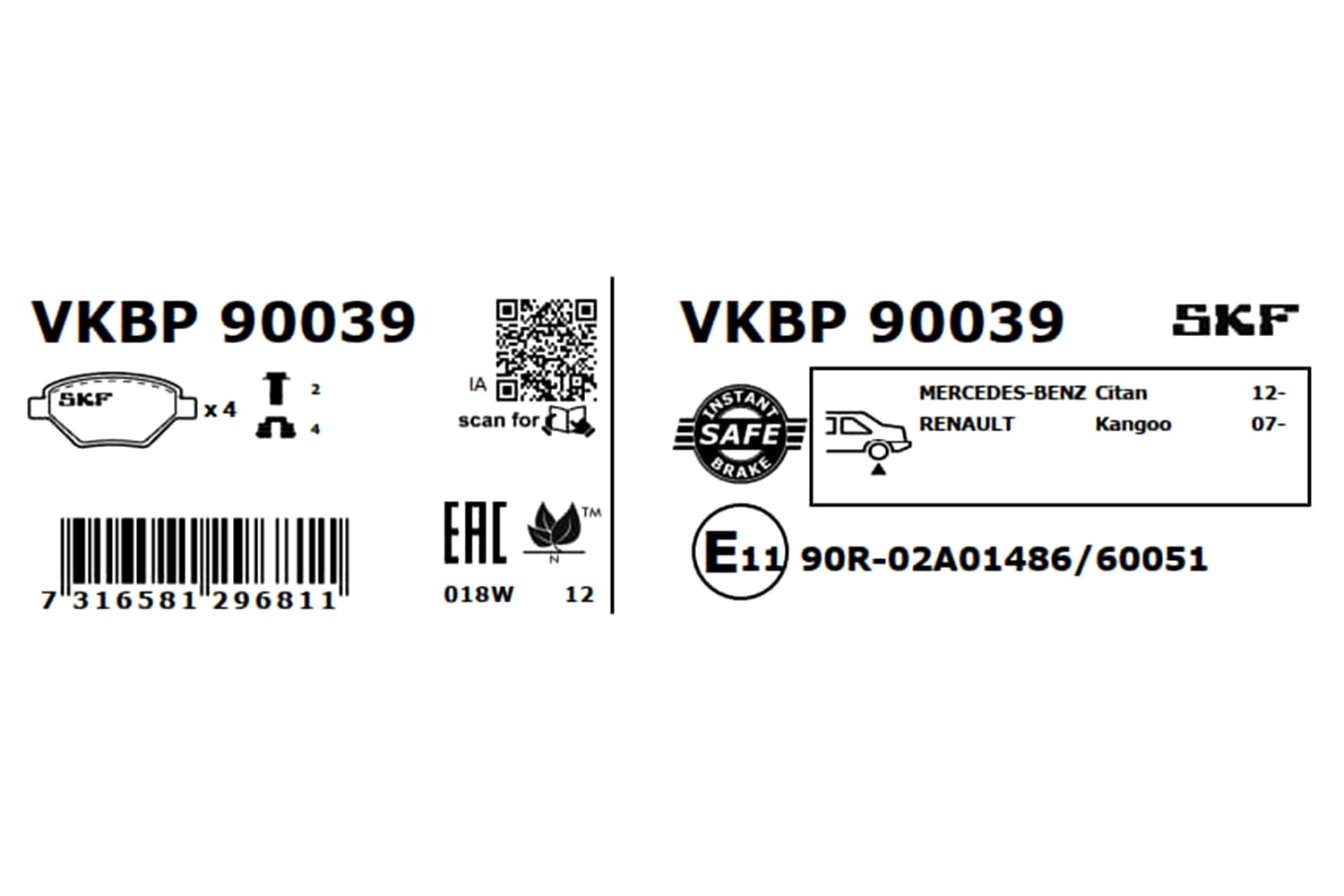 SKF Automotive | Precise parts available globally-VKBP90039