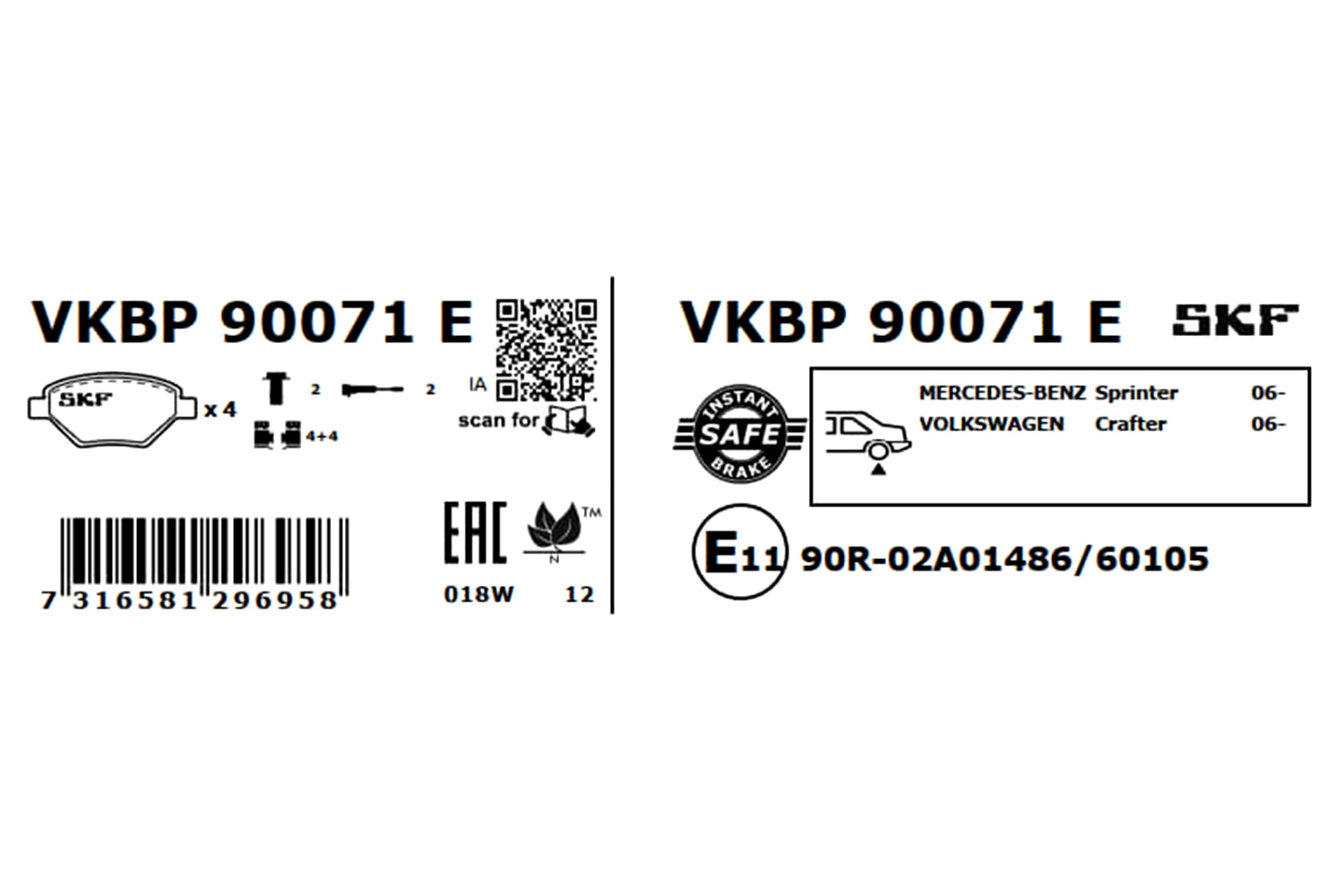 SKF Automotive | Precise parts available globally-VKBP90071E