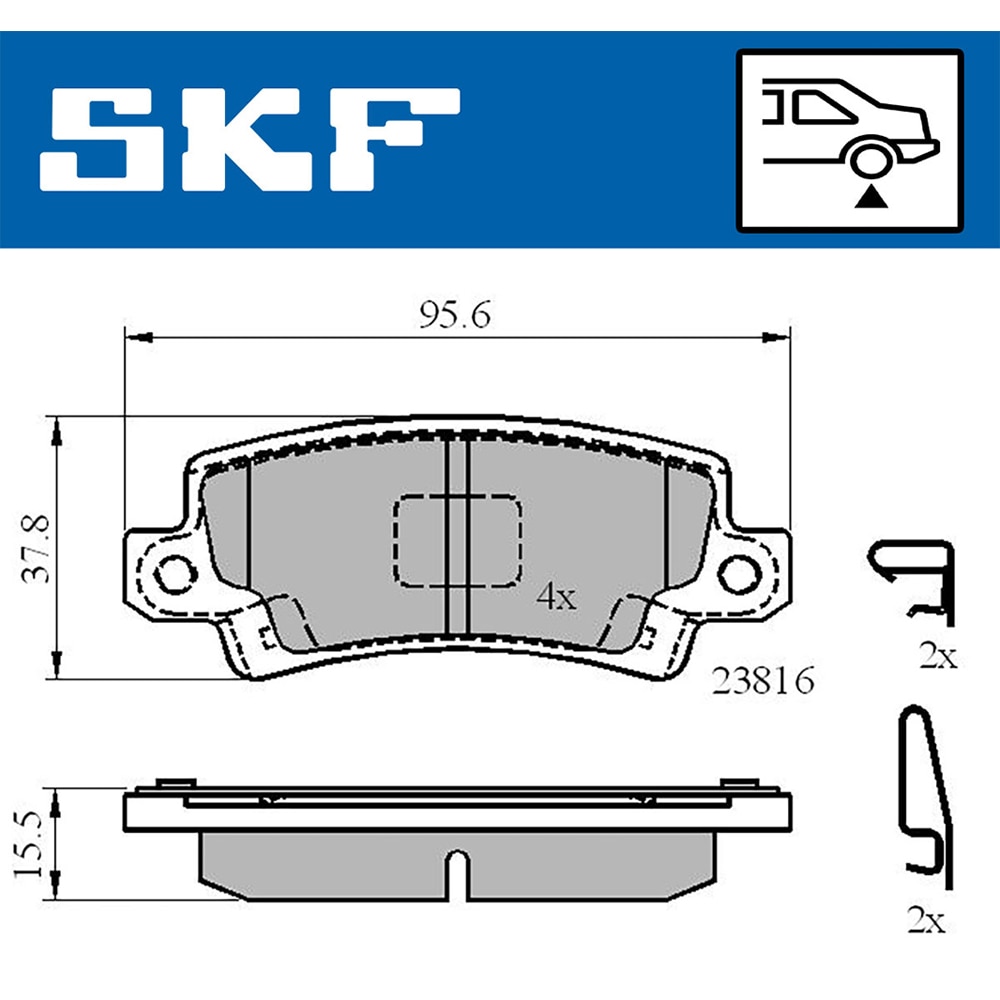 SKF Automotive | Precise parts available globally-VKBP90208A