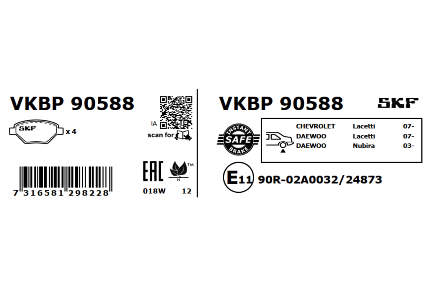 SKF Automotive | Precise parts available globally-VKBP90588